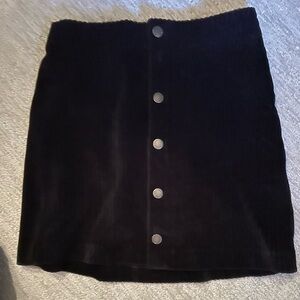 Z supply Evie ribbed mini skirt